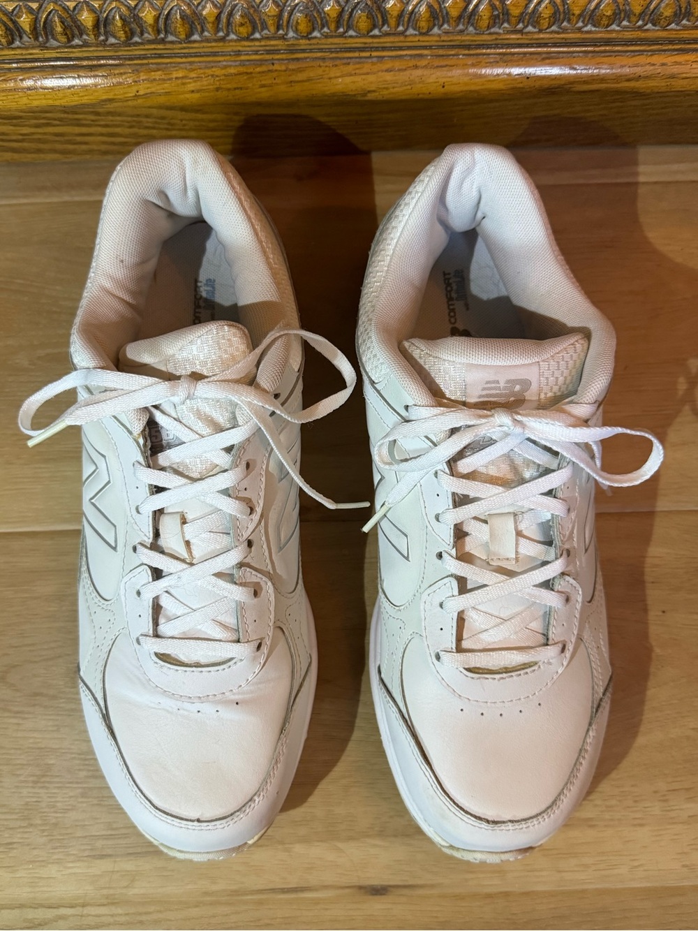 10 1/2 E (Wide) New Balance Men’s 456 White Lace-Up  Sneakers